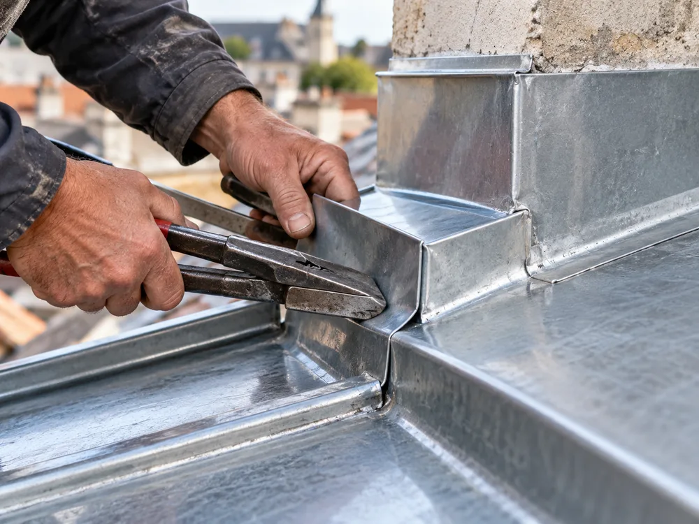 Travaux de zinguerie